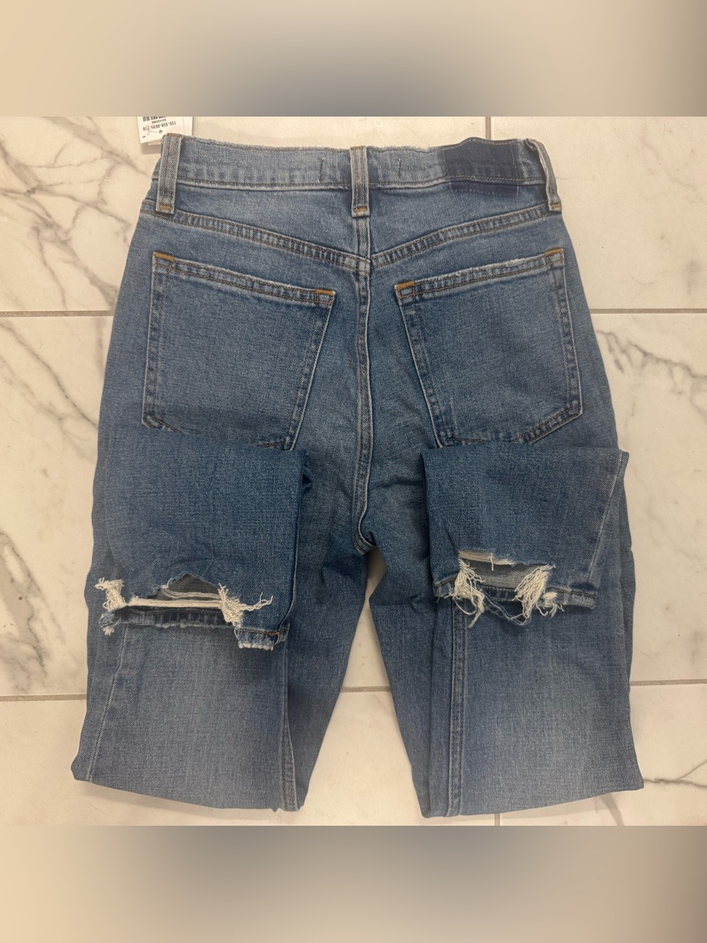 NWT Abercrombie & Fitch Modern Skinny High Rise Jeans Size 24 - Picture 3 of 8